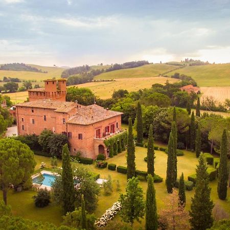 Castello Di San Fabiano Pensionat Monteroni dʼArbia Exteriör bild