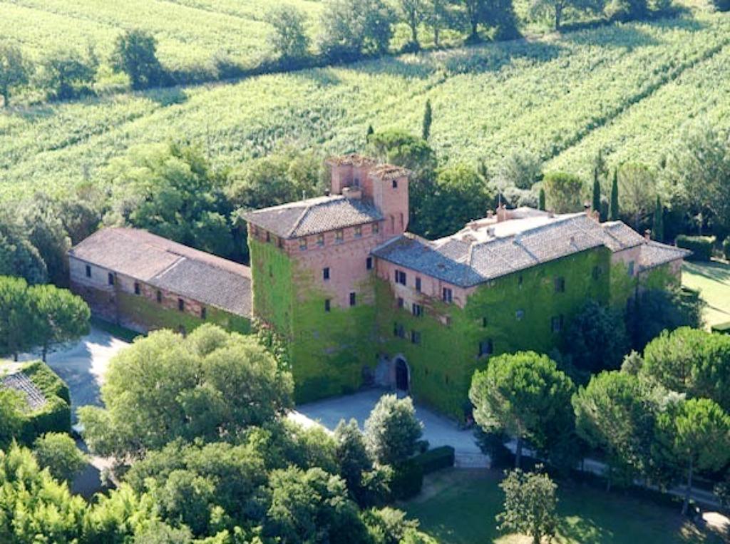 Castello Di San Fabiano Pensionat Monteroni dʼArbia Exteriör bild